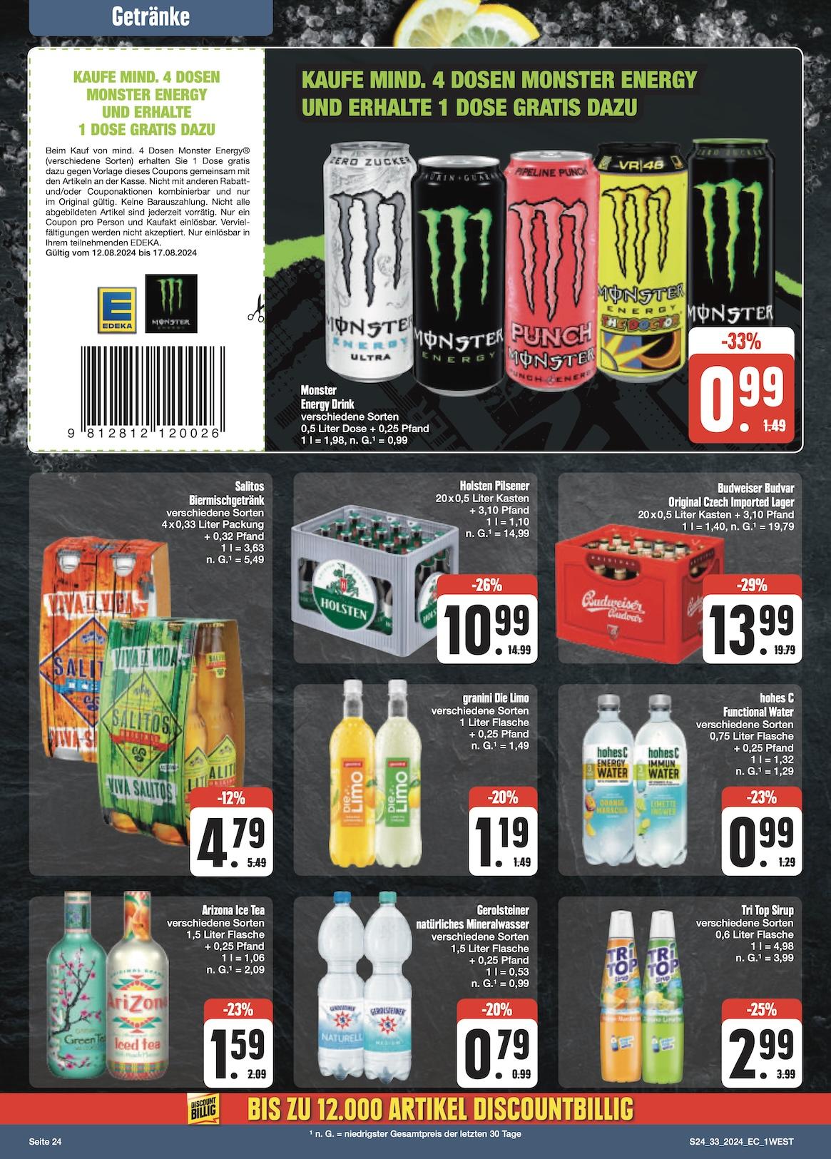 Edeka Prospekt ab Montag - Bayern Nord Seite 24