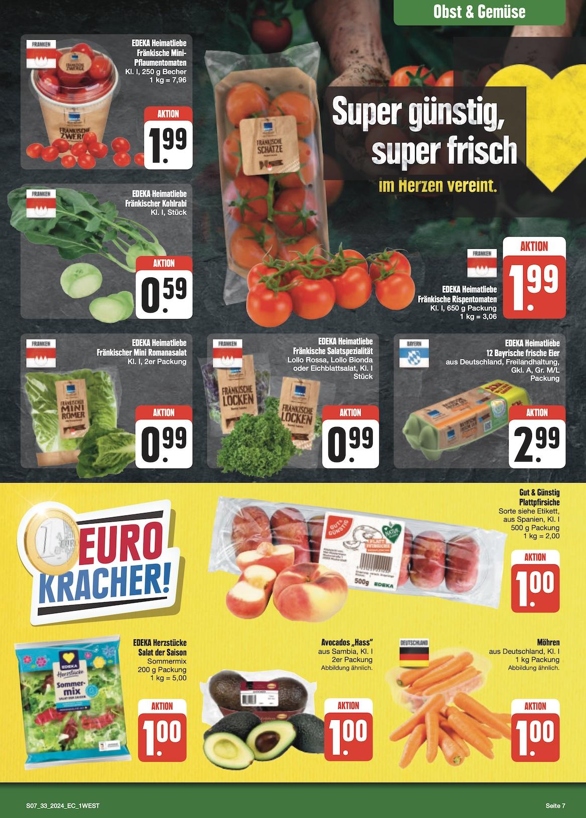 Edeka Prospekt ab Montag - Bayern Nord Seite 7