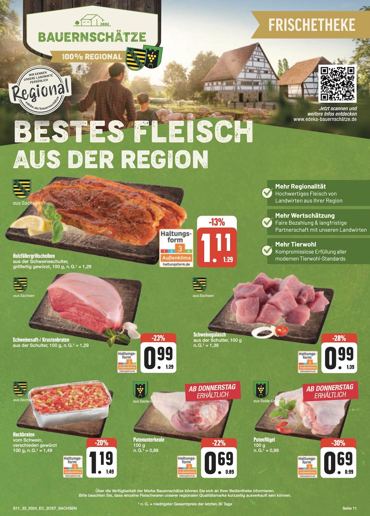 Edeka Prospekt ab Montag - Sachsen Seite 11