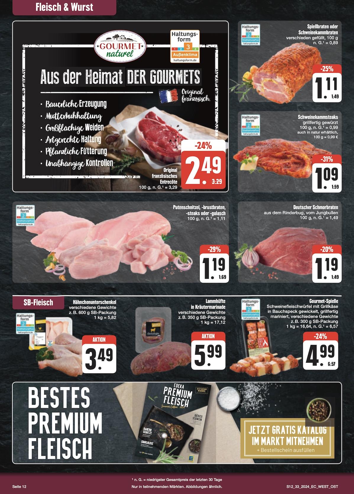 Edeka Prospekt ab Montag - Sachsen Seite 12