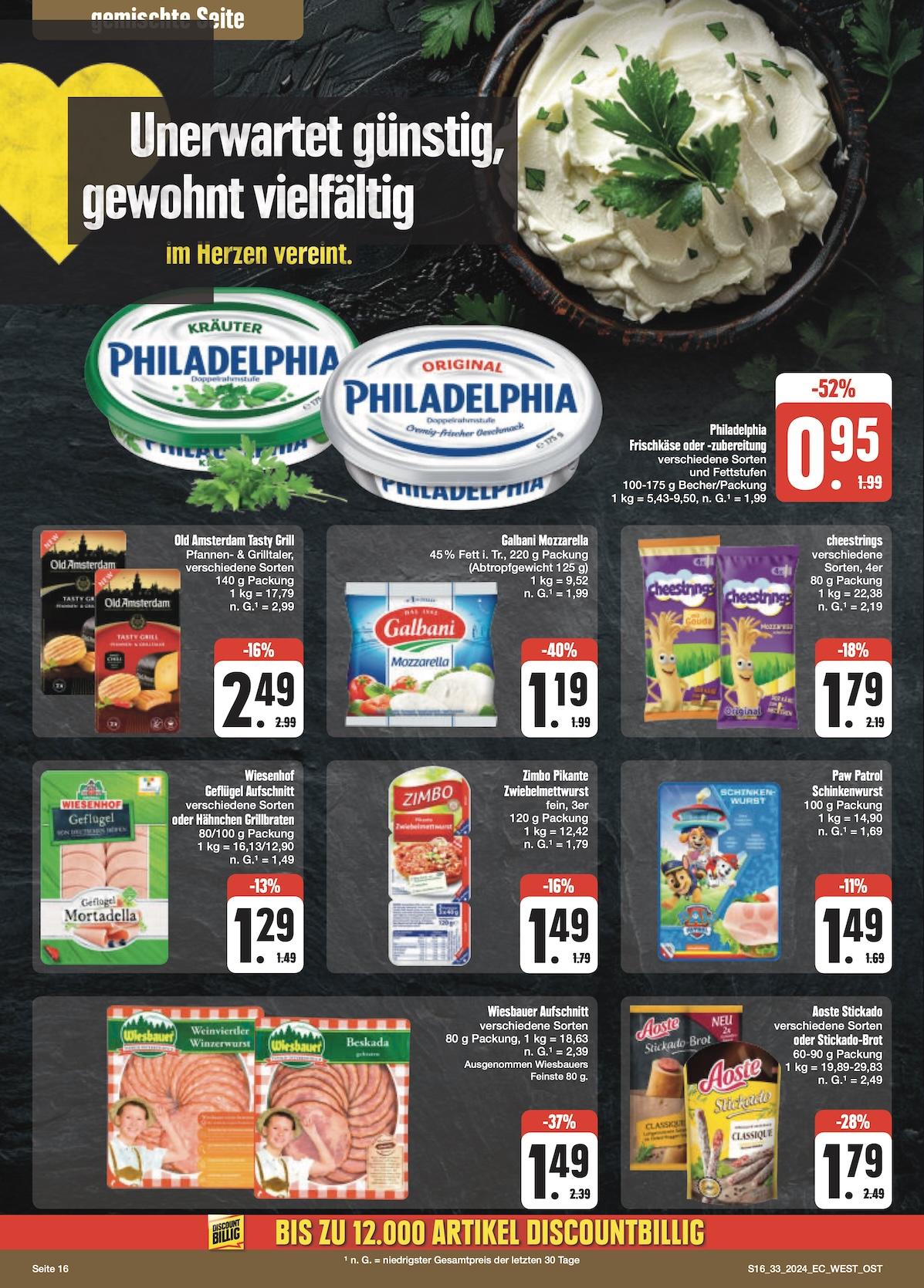Edeka Prospekt ab Montag - Sachsen Seite 16