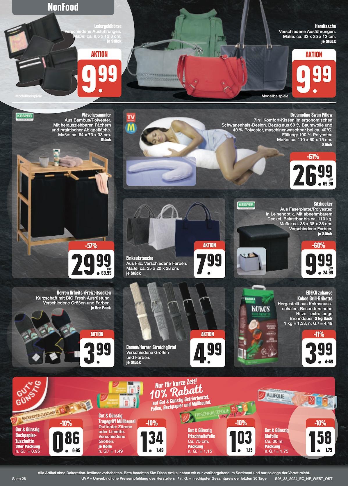 Edeka Prospekt ab Montag - Sachsen Seite 26