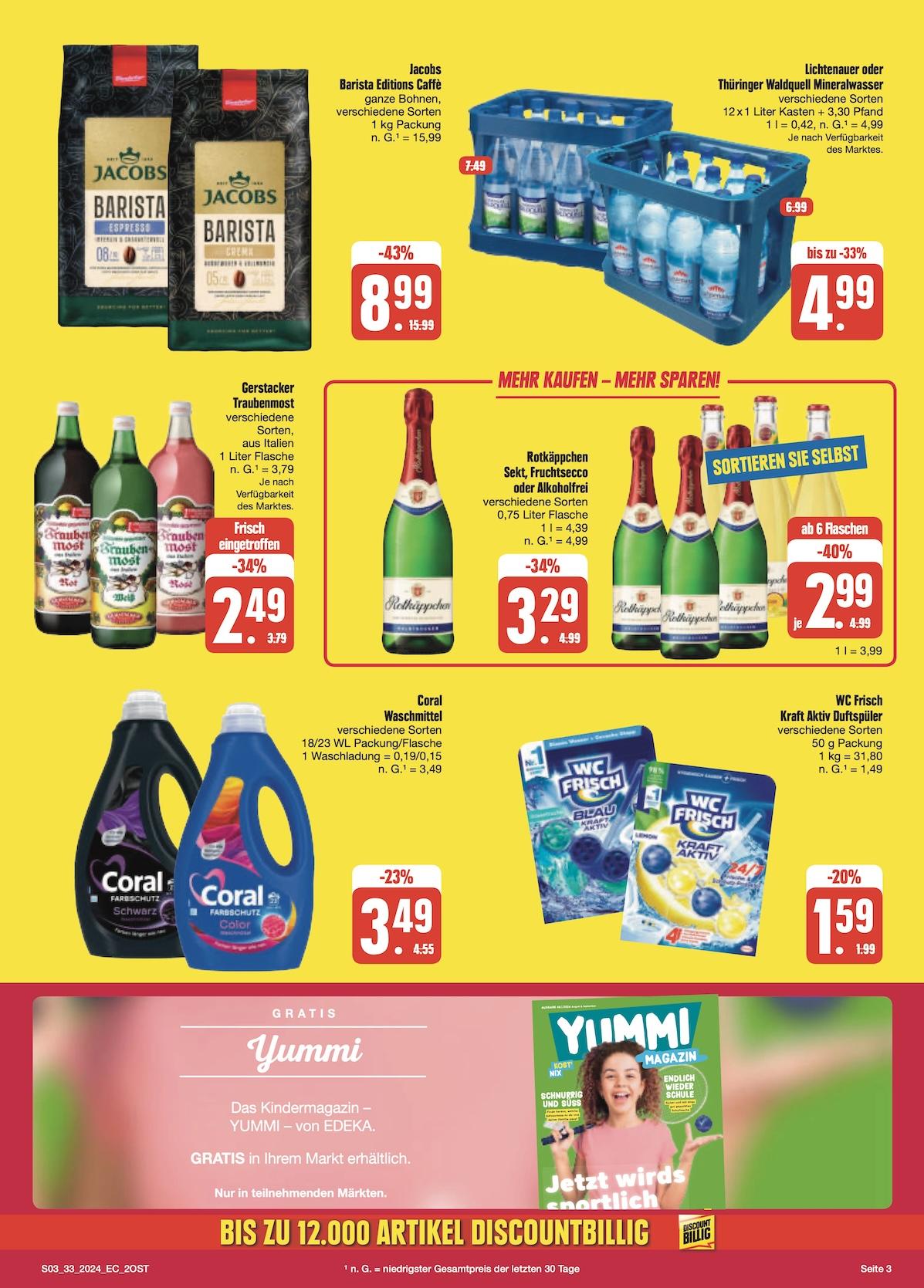 Edeka Prospekt ab Montag - Sachsen Seite 3