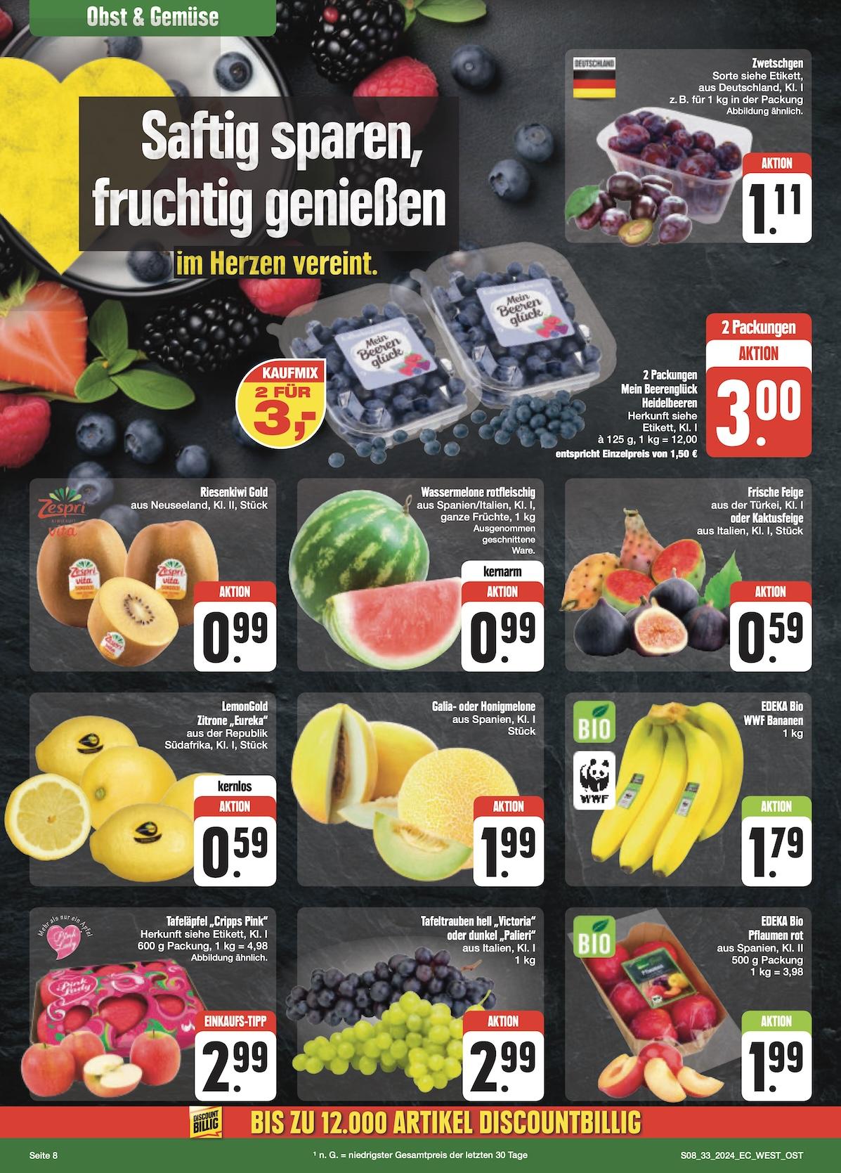 Edeka Prospekt ab Montag - Sachsen Seite 8