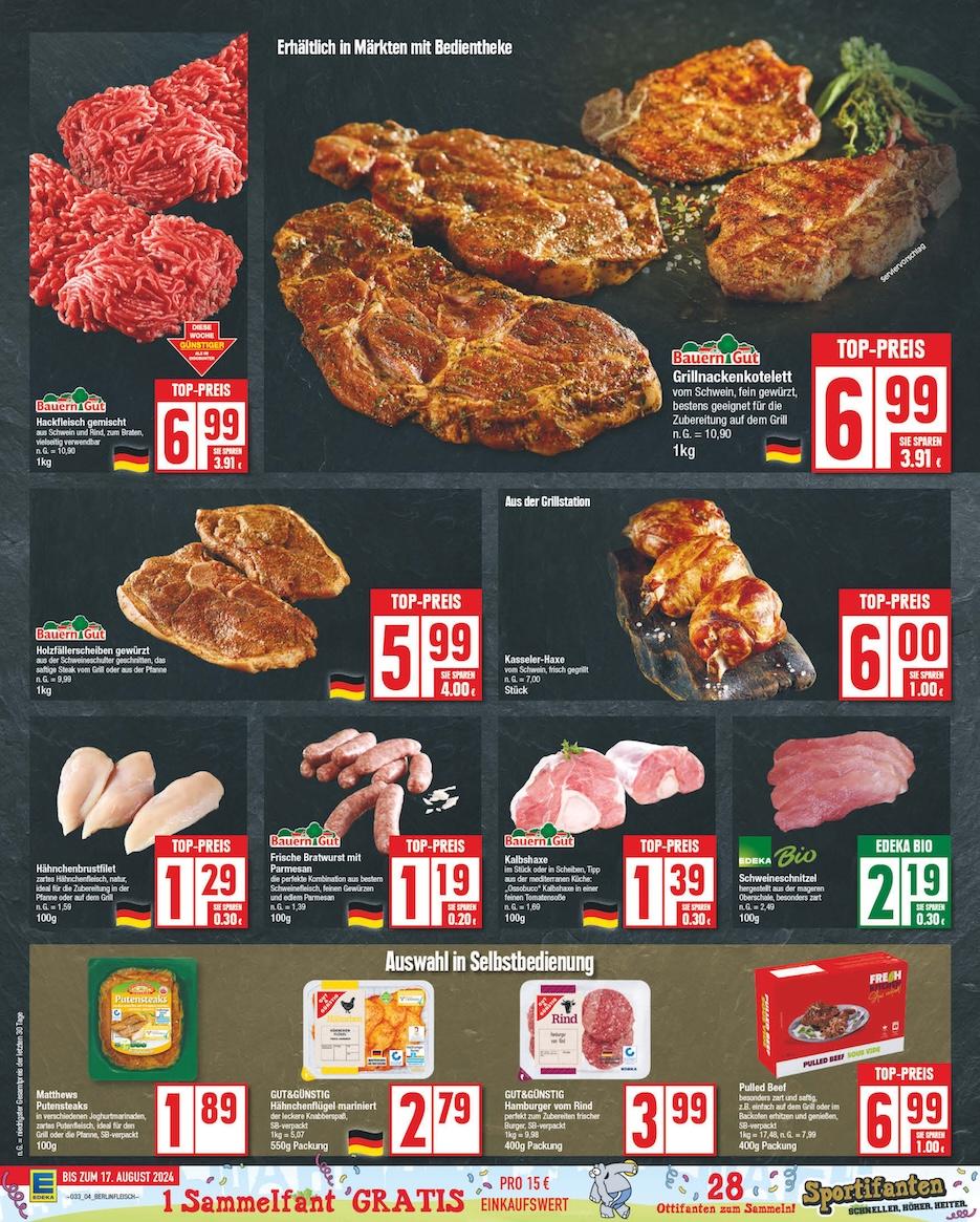 Edeka Prospekt ab Montag - Berlin Seite 4