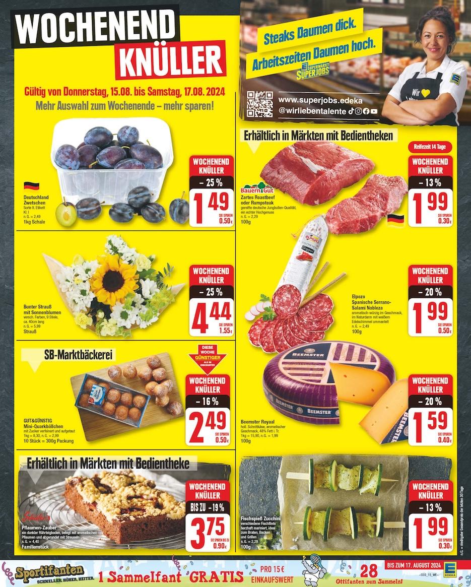 Edeka Prospekt ab Montag - Brandenburg Seite 15