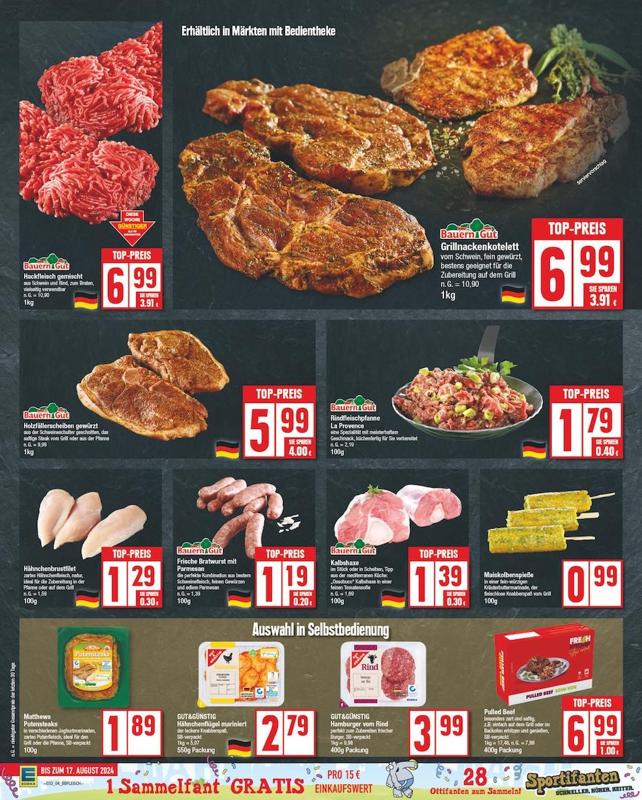 Edeka Prospekt ab Montag - Brandenburg Seite 4