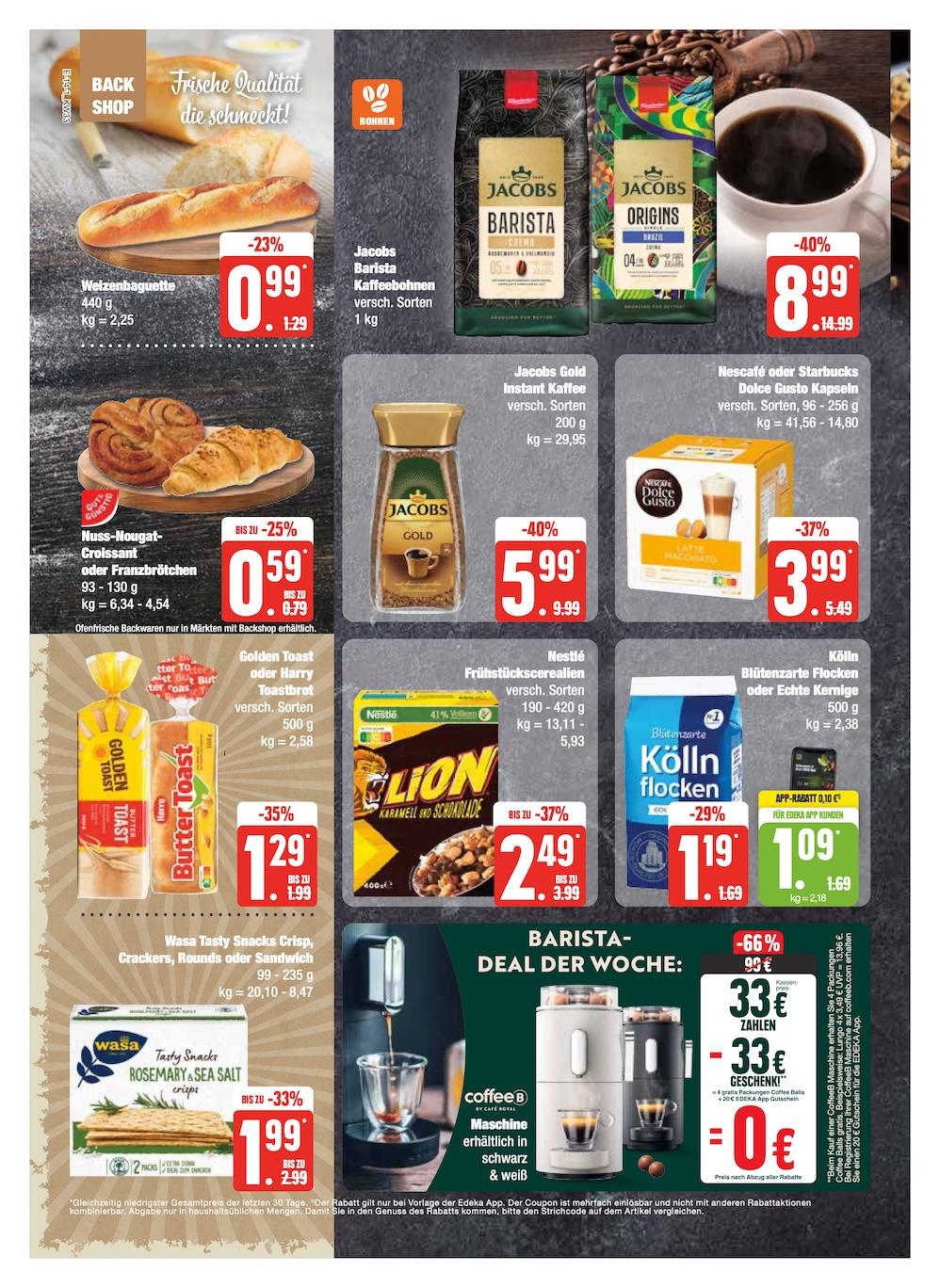 Edeka Prospekt ab Montag - Schleswig - Holstein Seite 14