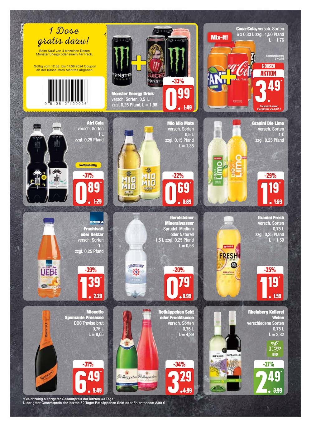Edeka Prospekt ab Montag - Schleswig - Holstein Seite 16