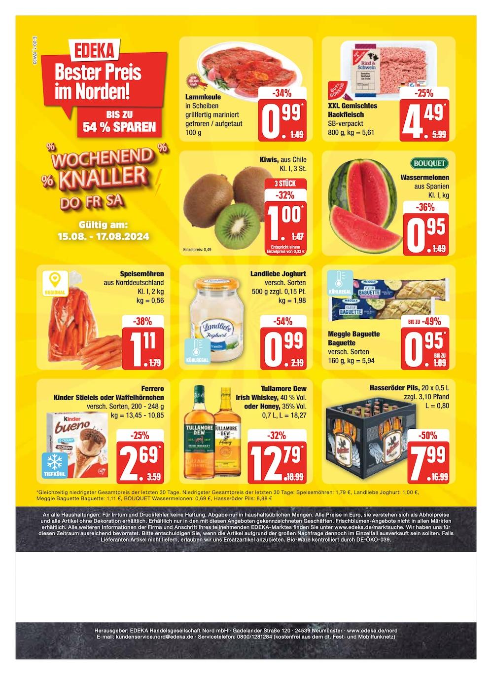 Edeka Prospekt ab Montag - Schleswig - Holstein Seite 20