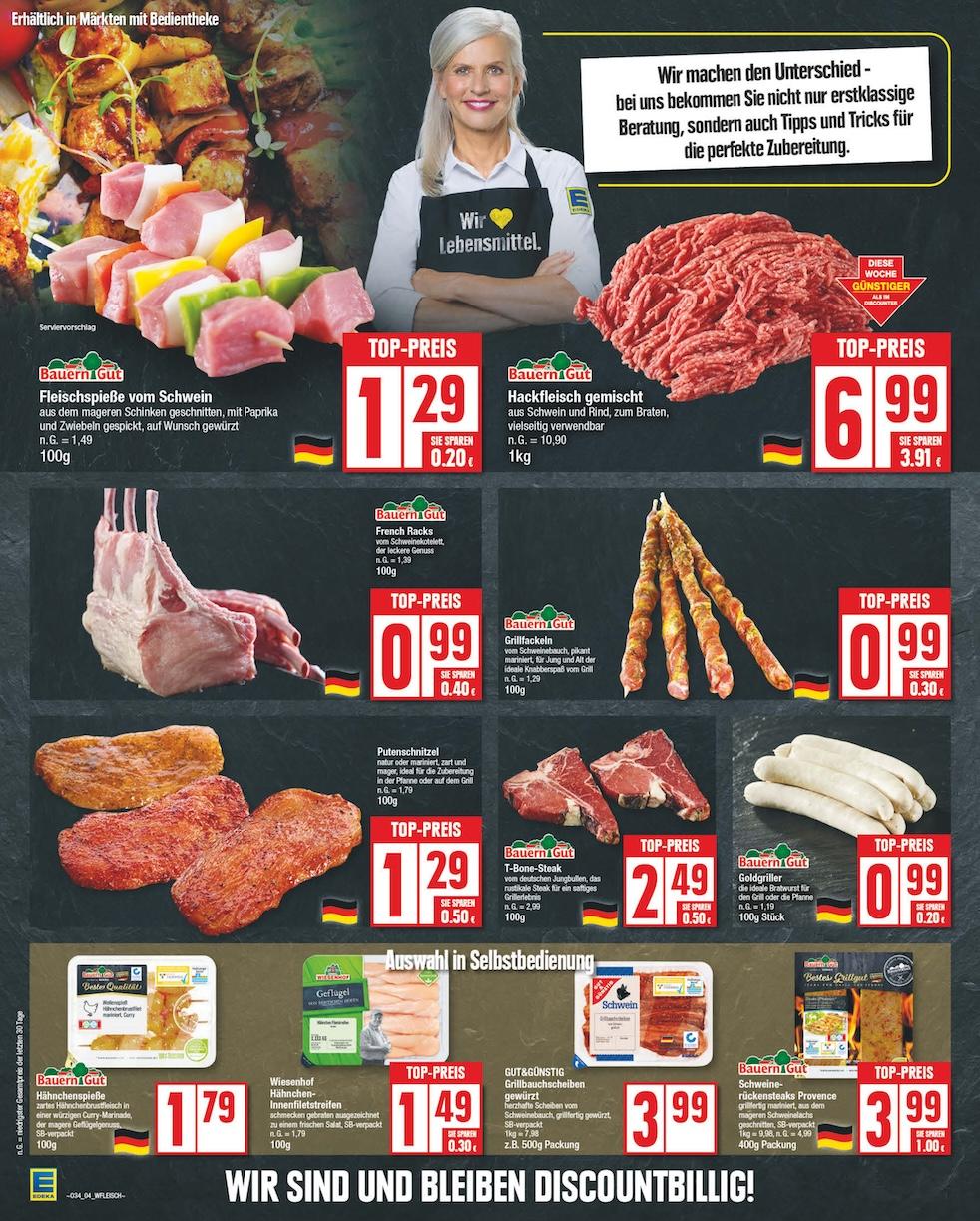Edeka Prospekt ab Montag - Niedersachsen Seite 4
