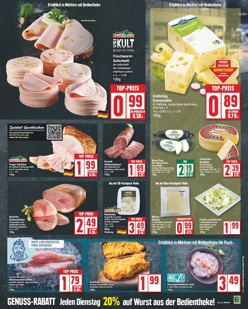 Edeka Prospekt ab Montag - Niedersachsen Seite 5
