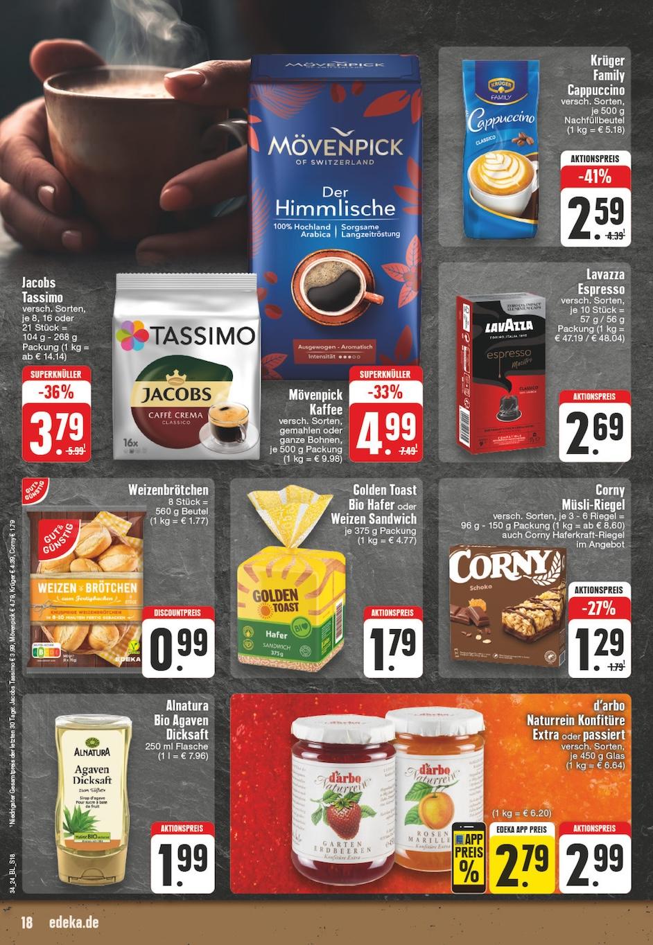 Edeka Prospekt ab Montag - Nordrhein - Westfalen Seite 18