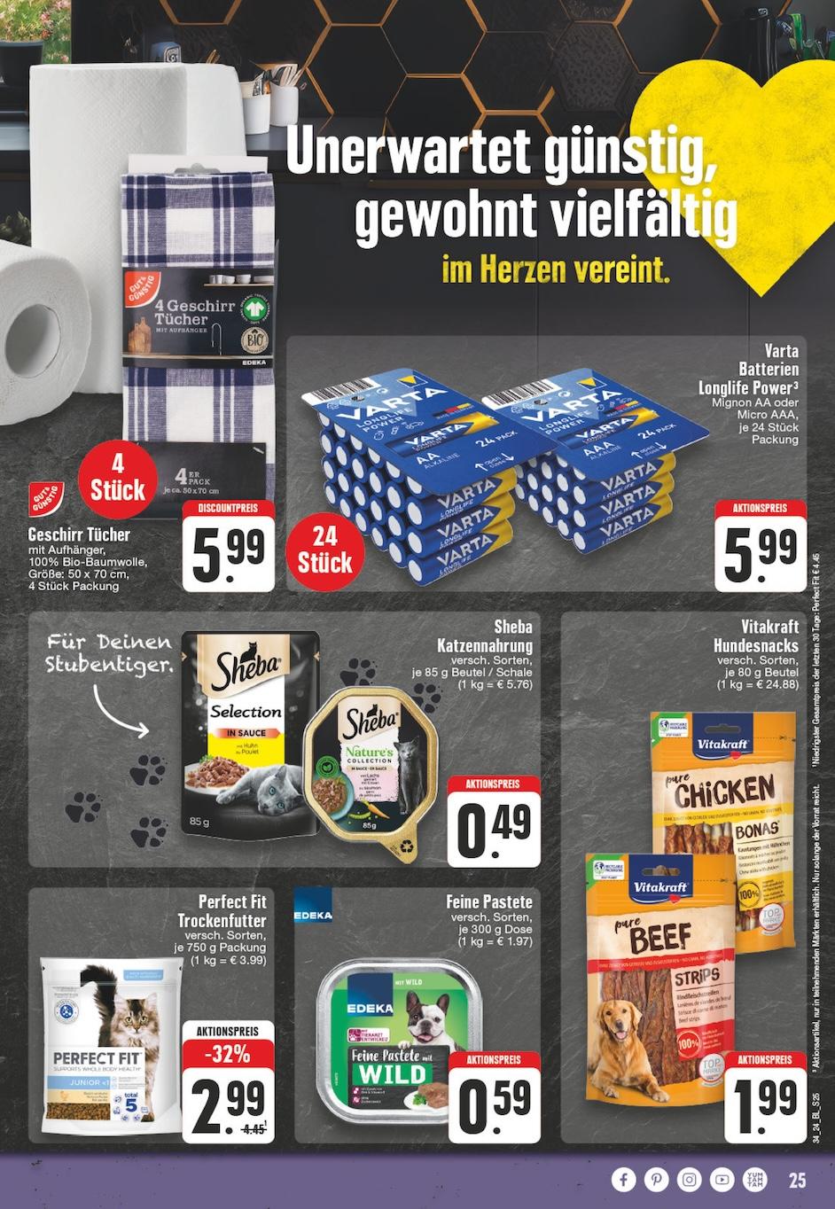 Edeka Prospekt ab Montag - Nordrhein - Westfalen Seite 25