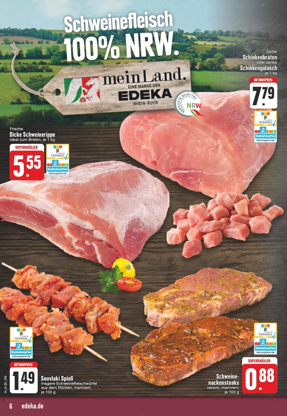 Edeka Prospekt ab Montag - Nordrhein - Westfalen Seite 6