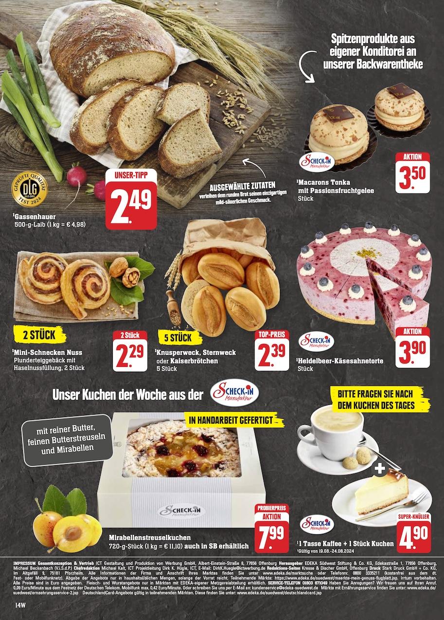 Edeka Prospekt ab Montag - Hessen Seite 14