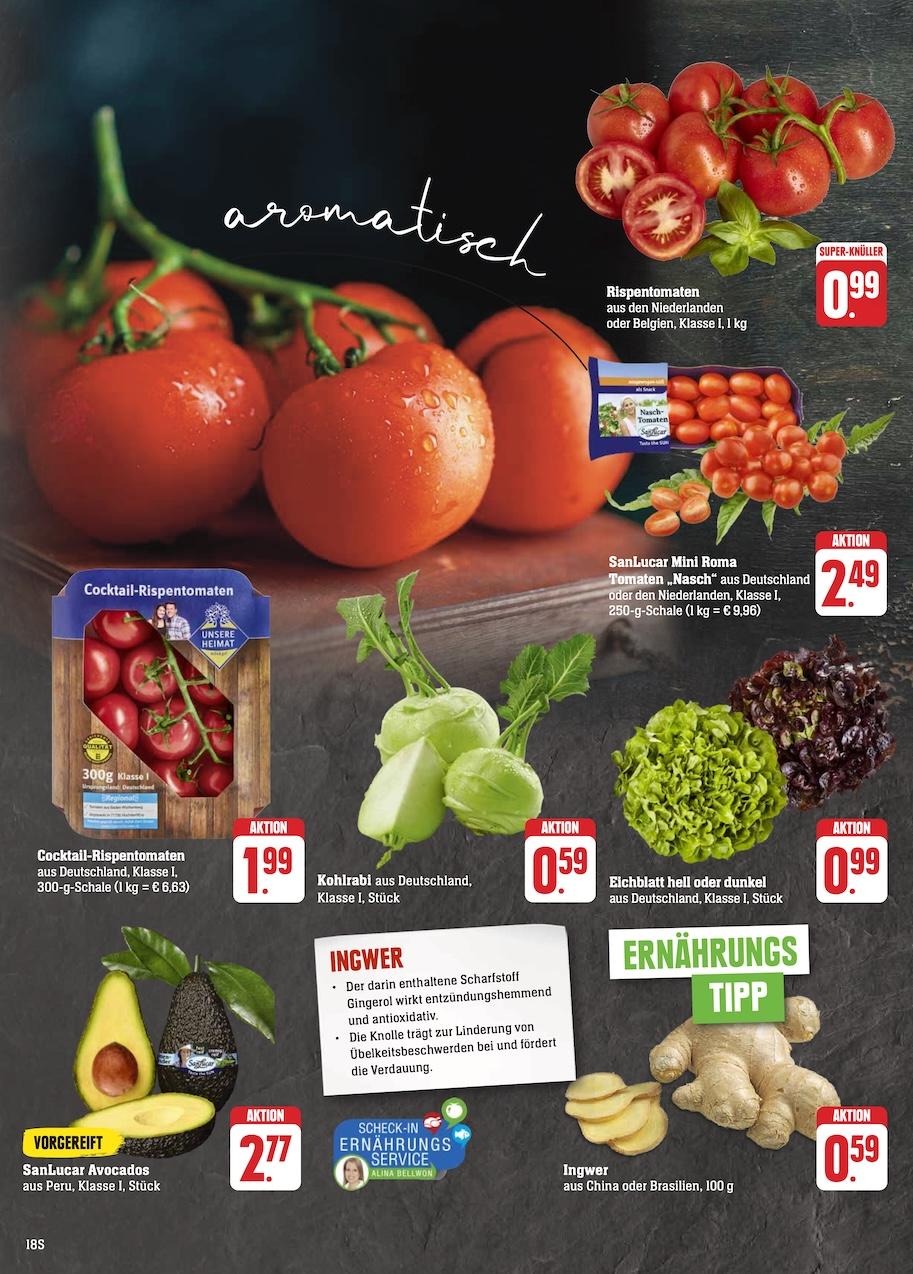 Edeka Prospekt ab Montag - Hessen Seite 18