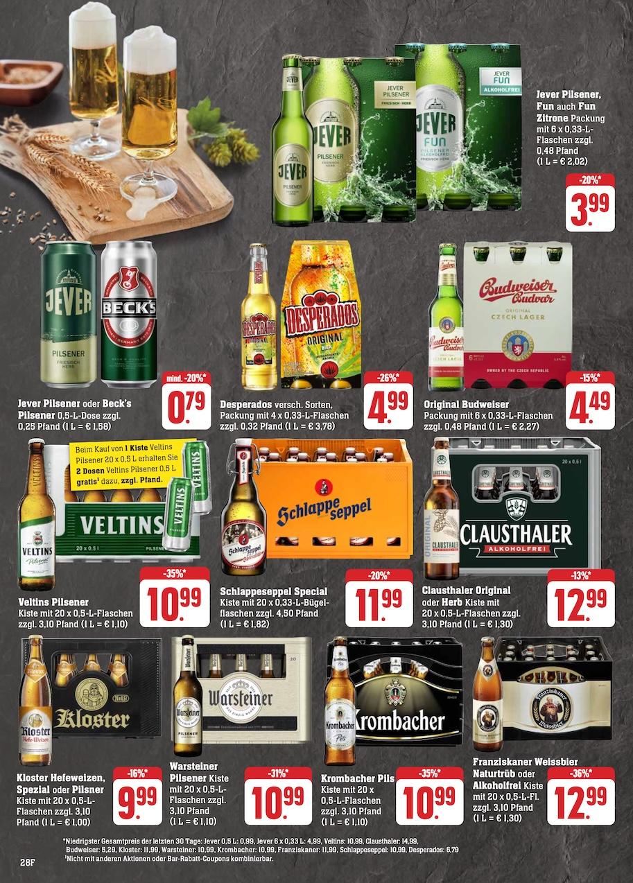 Edeka Prospekt ab Montag - Hessen Seite 28
