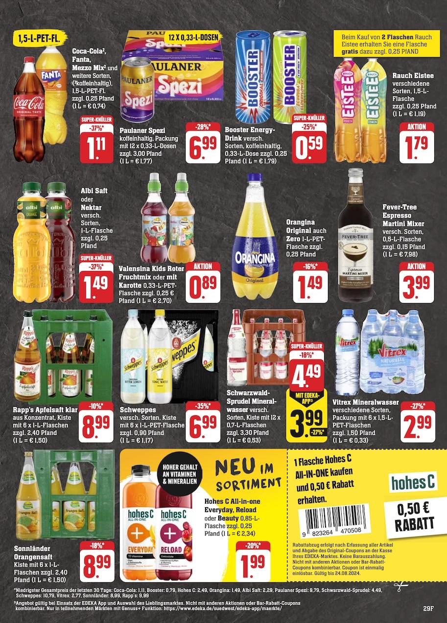 Edeka Prospekt ab Montag - Hessen Seite 29