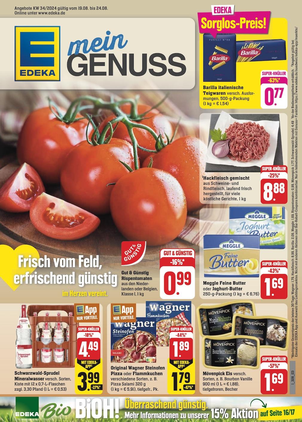 Edeka Prospekt ab Montag - Rheinland - Pfalz Seite 1