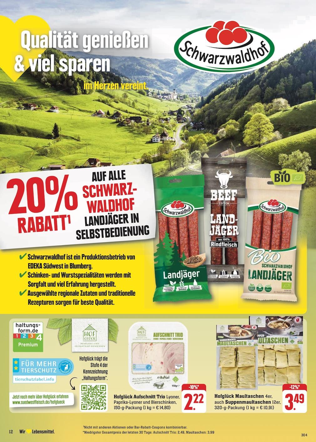 Edeka Prospekt ab Montag - Rheinland - Pfalz Seite 12