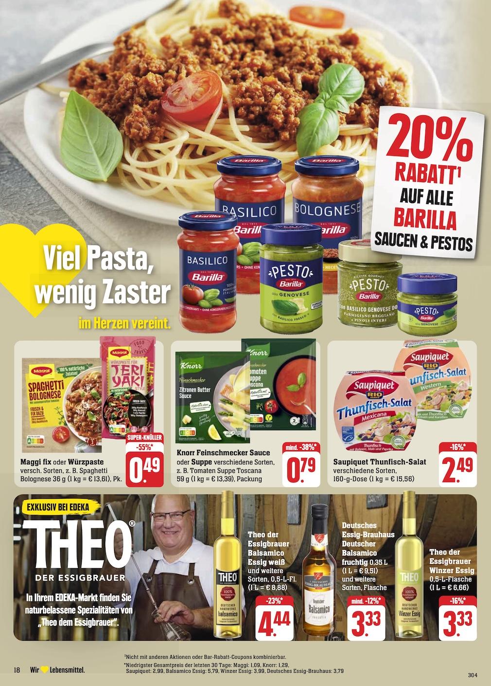 Edeka Prospekt ab Montag - Rheinland - Pfalz Seite 18
