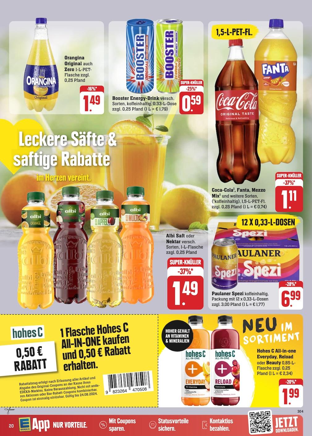 Edeka Prospekt ab Montag - Rheinland - Pfalz Seite 20