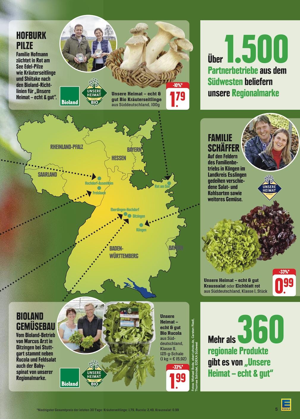Edeka Prospekt ab Montag - Rheinland - Pfalz Seite 5