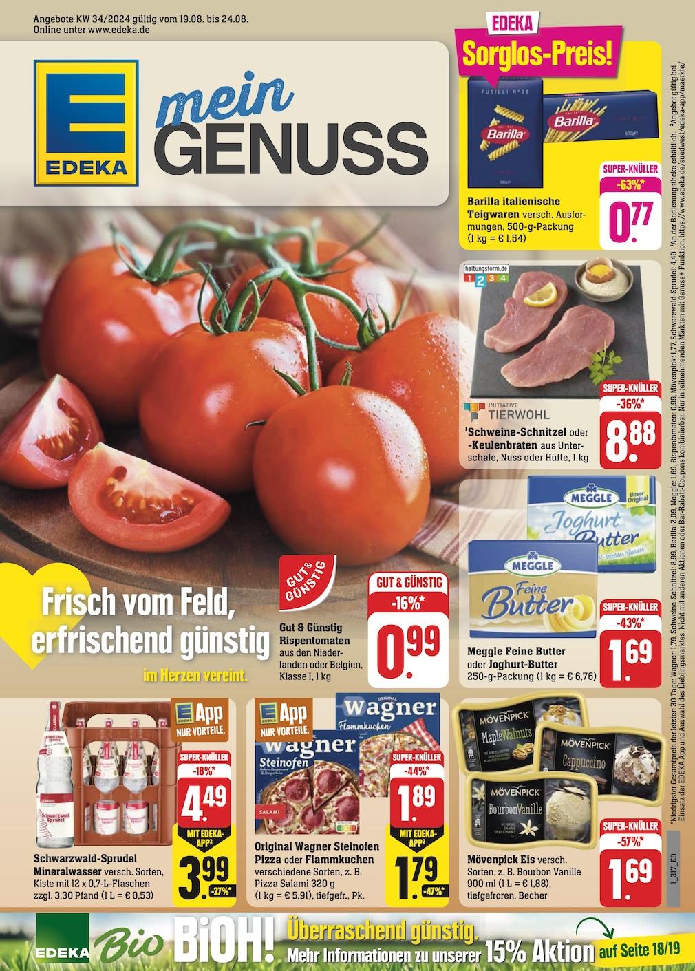 Edeka Prospekt ab Montag - Baden - Württemberg Seite 1