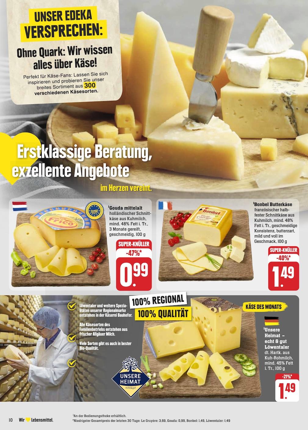 Edeka Prospekt ab Montag - Baden - Württemberg Seite 10