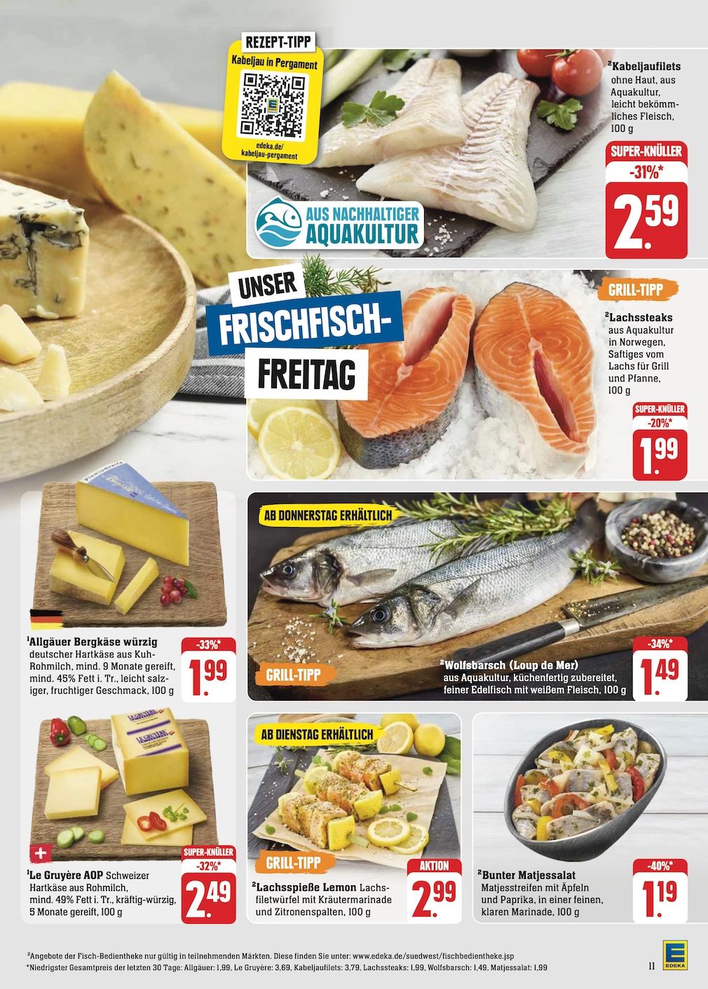 Edeka Prospekt ab Montag - Baden - Württemberg Seite 11