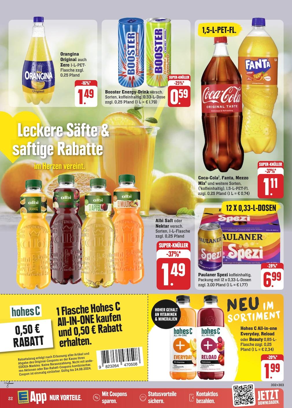 Edeka Prospekt ab Montag - Baden - Württemberg Seite 24