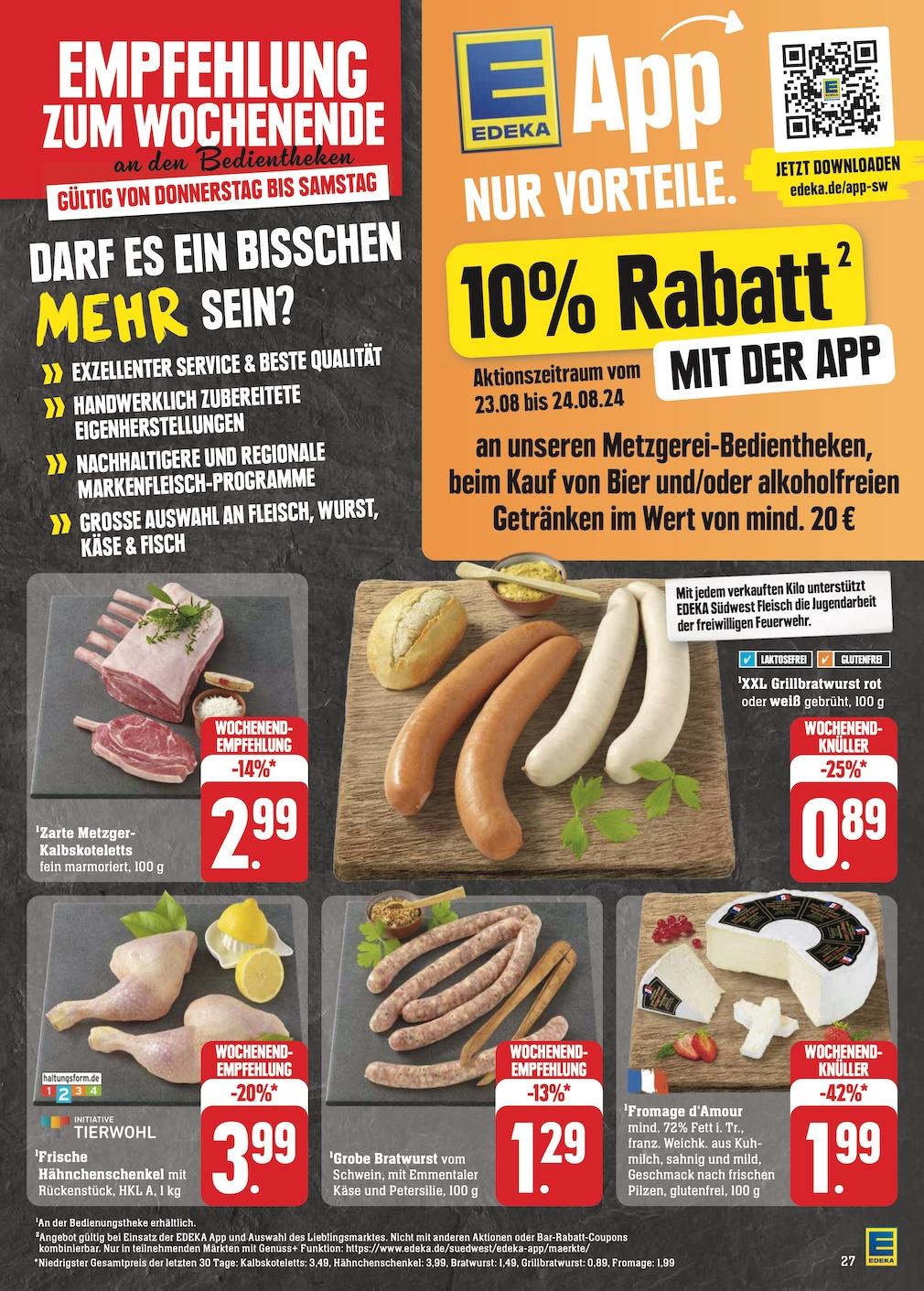Edeka Prospekt ab Montag - Baden - Württemberg Seite 29