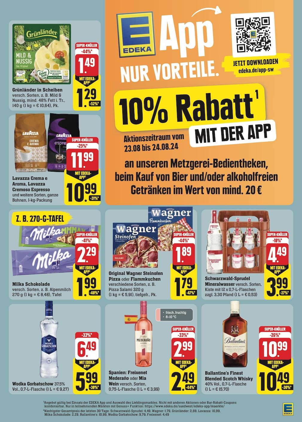 Edeka Prospekt ab Montag - Baden - Württemberg Seite 37