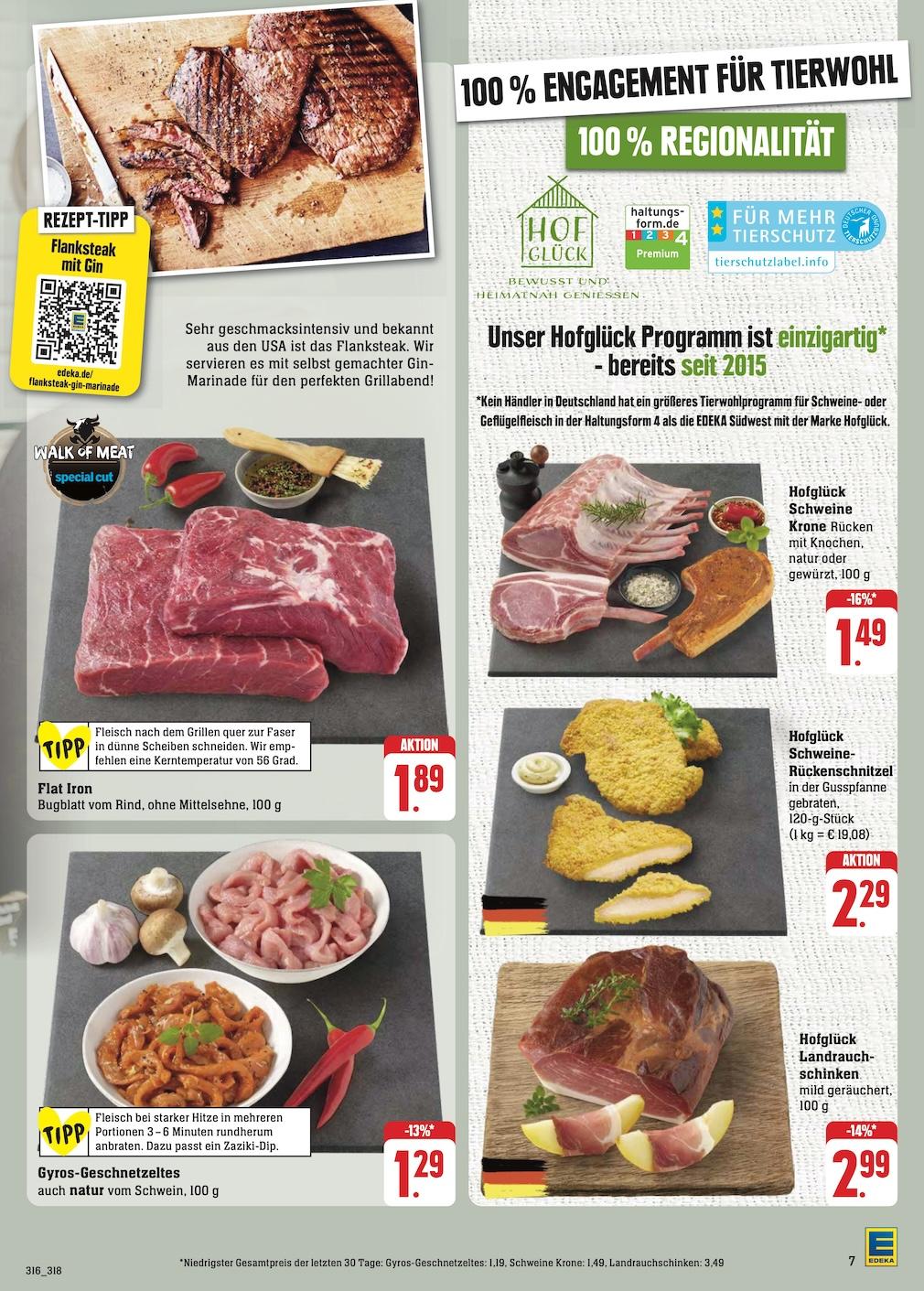Edeka Prospekt ab Montag - Baden - Württemberg Seite 7