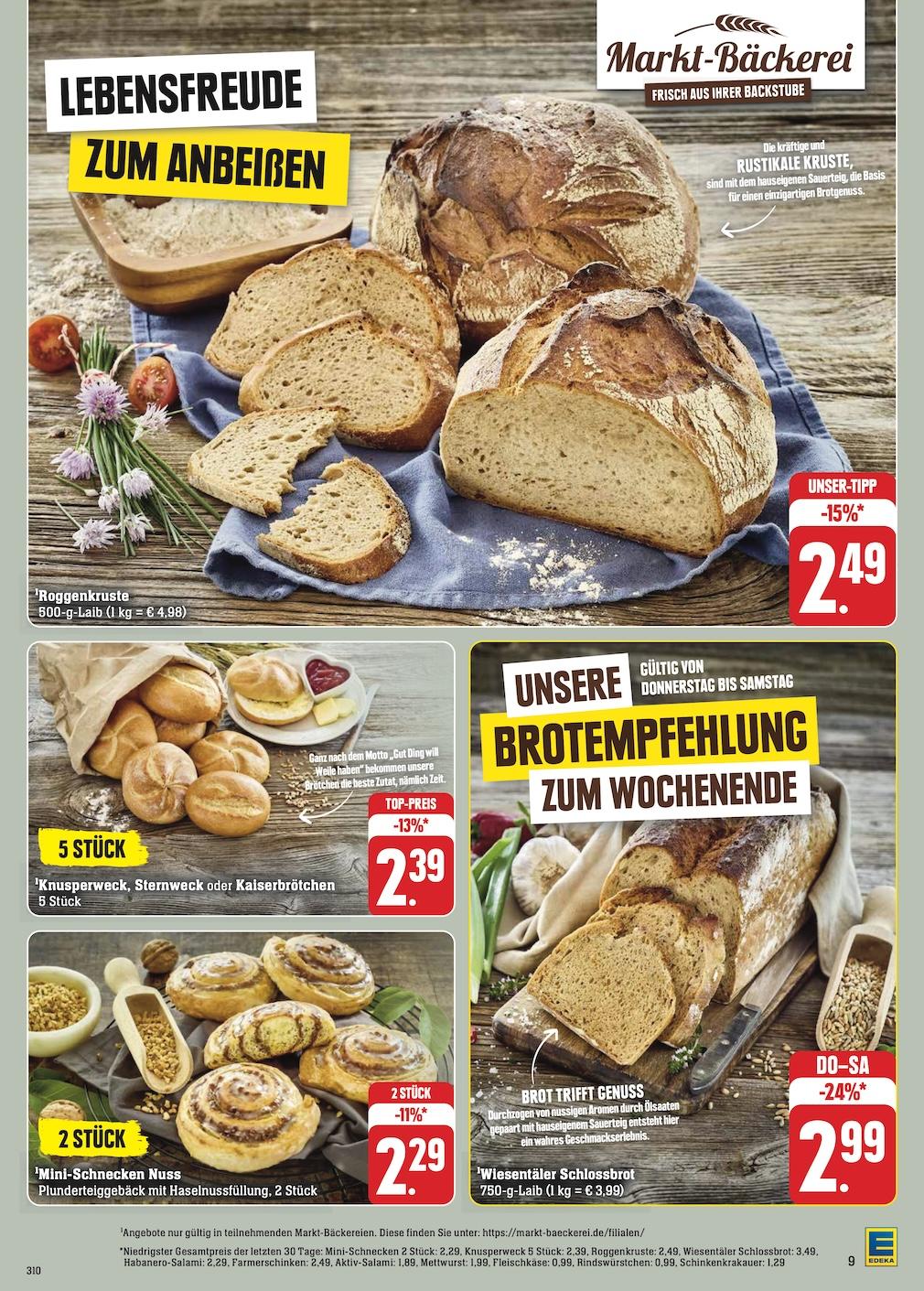 Edeka Prospekt ab Montag - Baden - Württemberg Seite 9