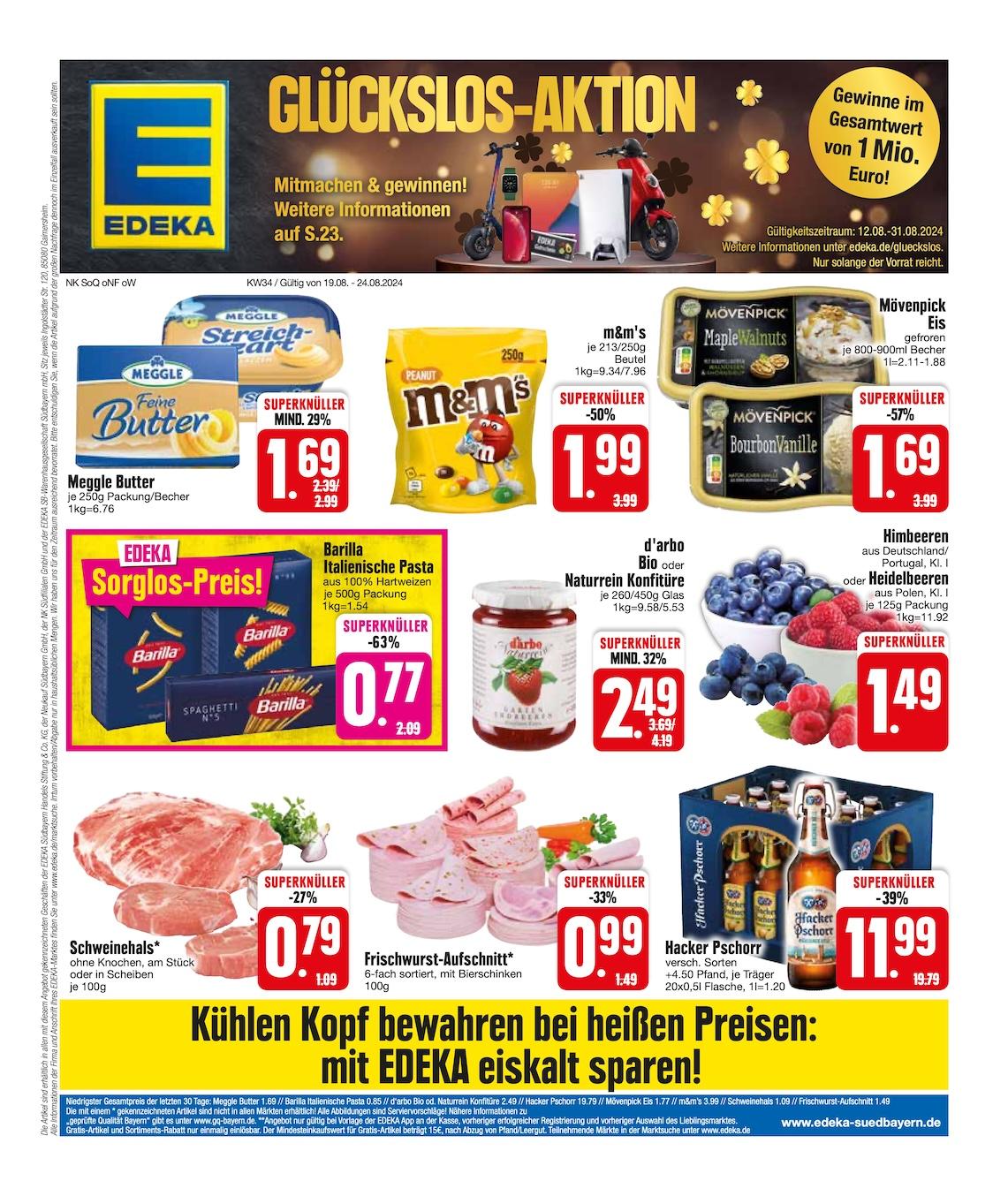 Edeka Prospekt ab Montag - Bayern Süd Seite 1