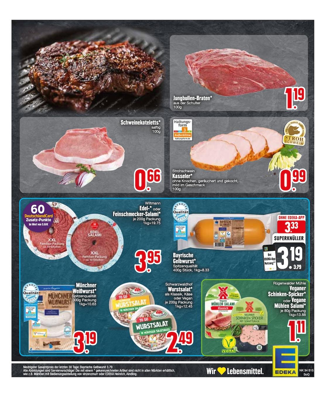 Edeka Prospekt ab Montag - Bayern Süd Seite 15