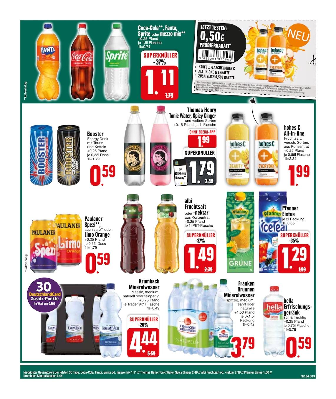 Edeka Prospekt ab Montag - Bayern Süd Seite 19