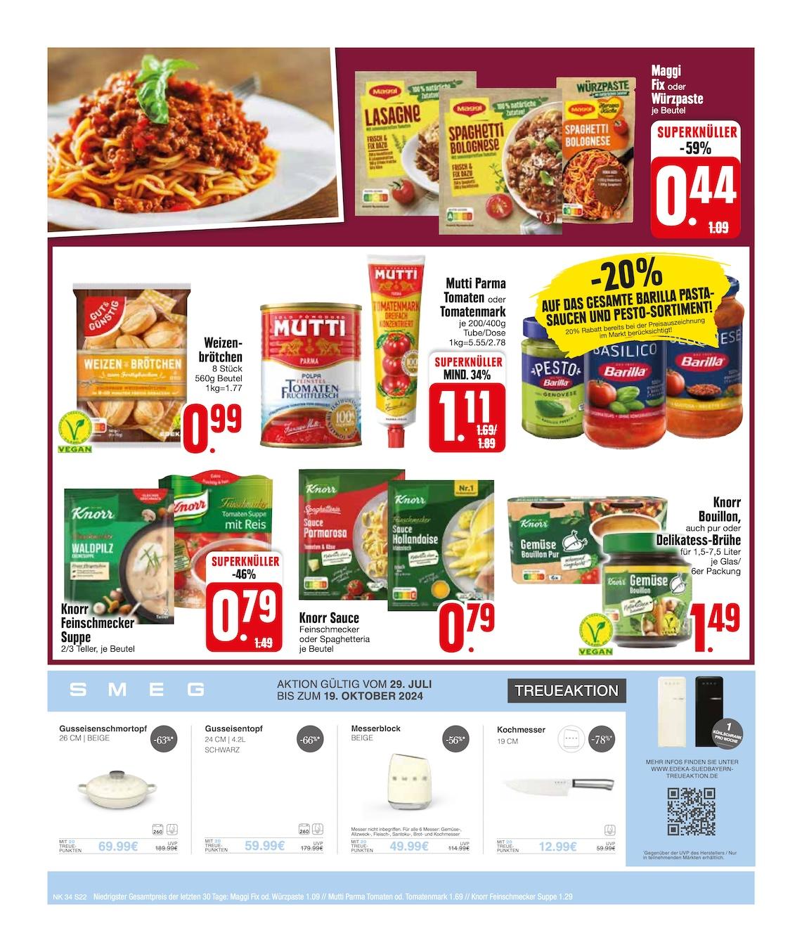 Edeka Prospekt ab Montag - Bayern Süd Seite 22