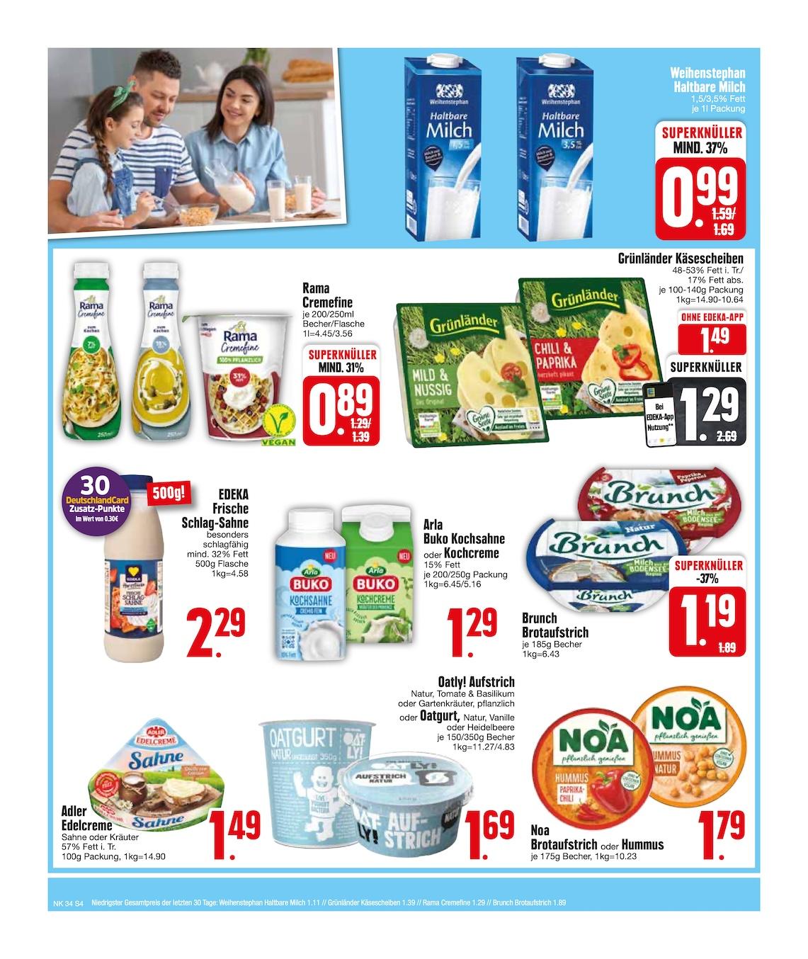 Edeka Prospekt ab Montag - Bayern Süd Seite 4