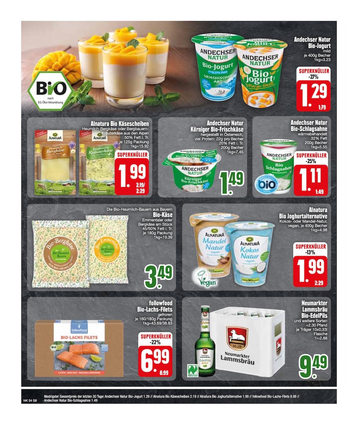 Edeka Prospekt ab Montag - Bayern Süd Seite 8