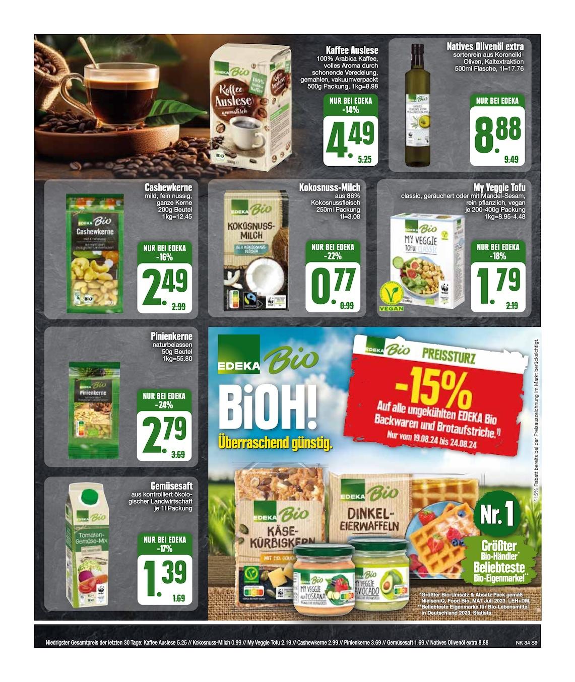 Edeka Prospekt ab Montag - Bayern Süd Seite 9