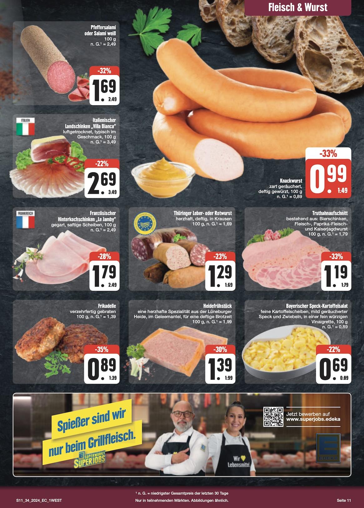 Edeka Prospekt ab Montag - Bayern Nord Seite 11