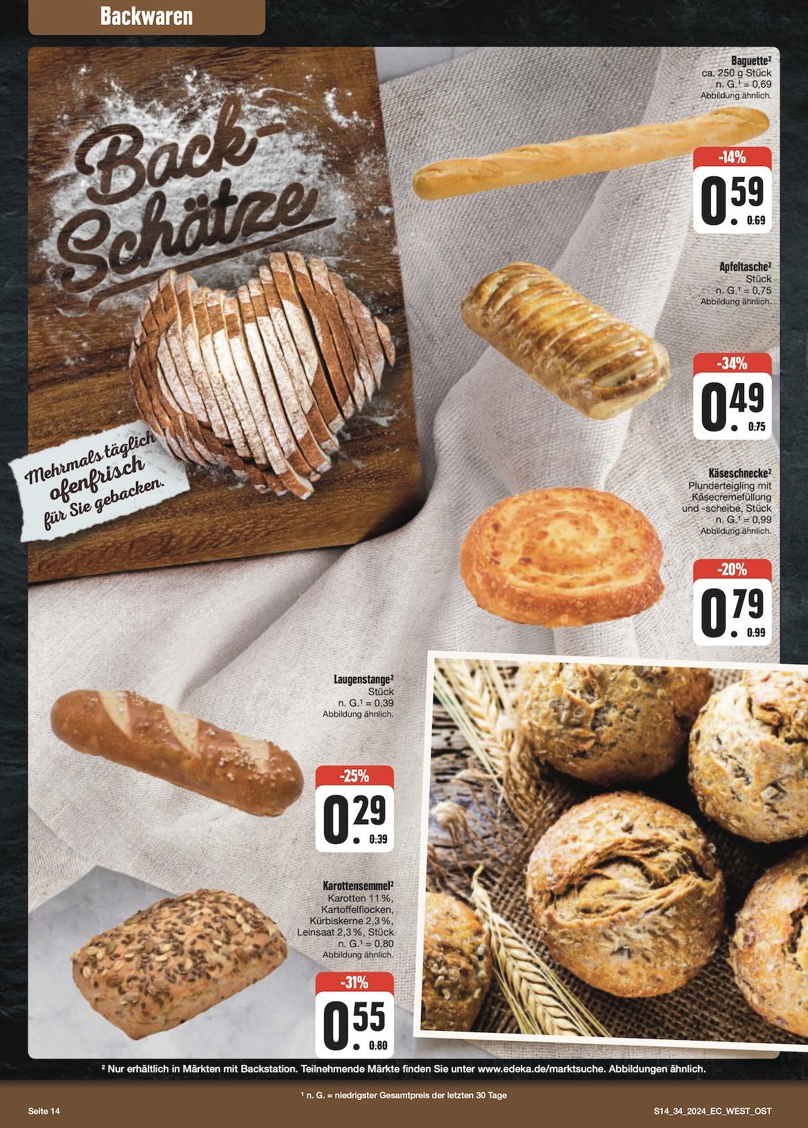 Edeka Prospekt ab Montag - Bayern Nord Seite 14