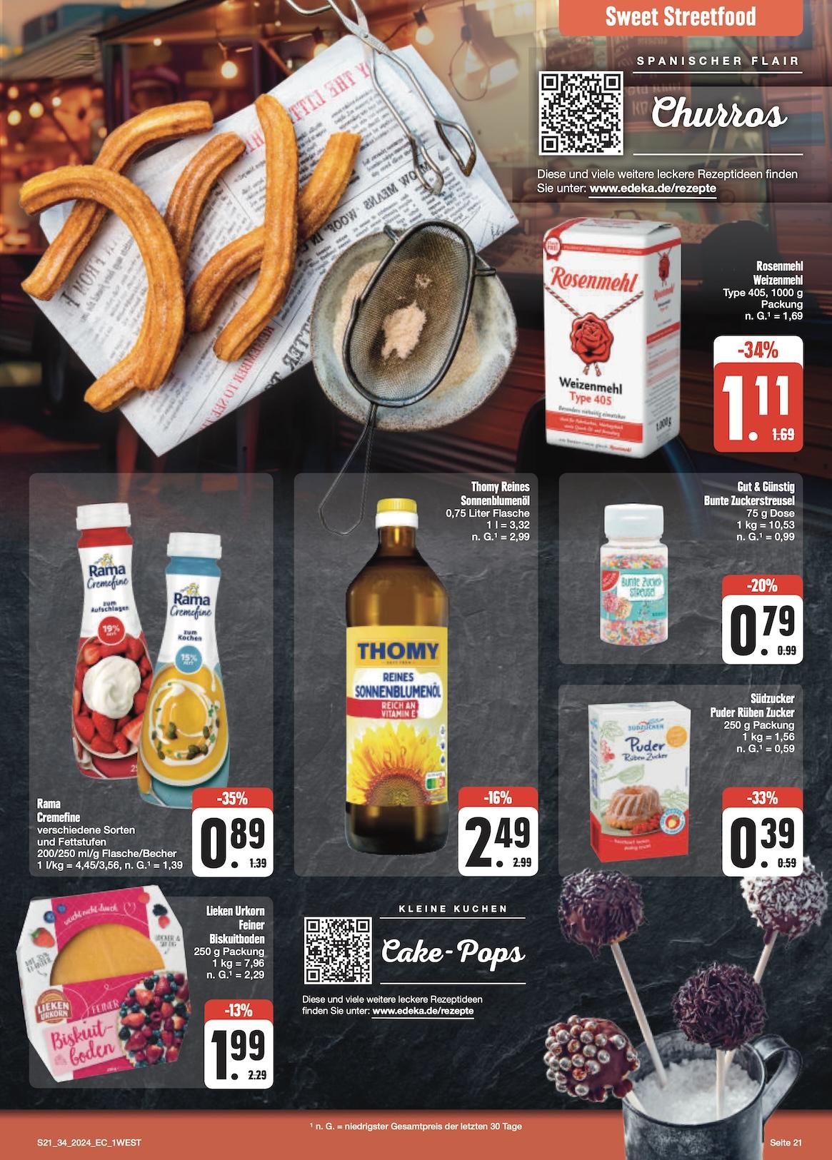 Edeka Prospekt ab Montag - Bayern Nord Seite 21