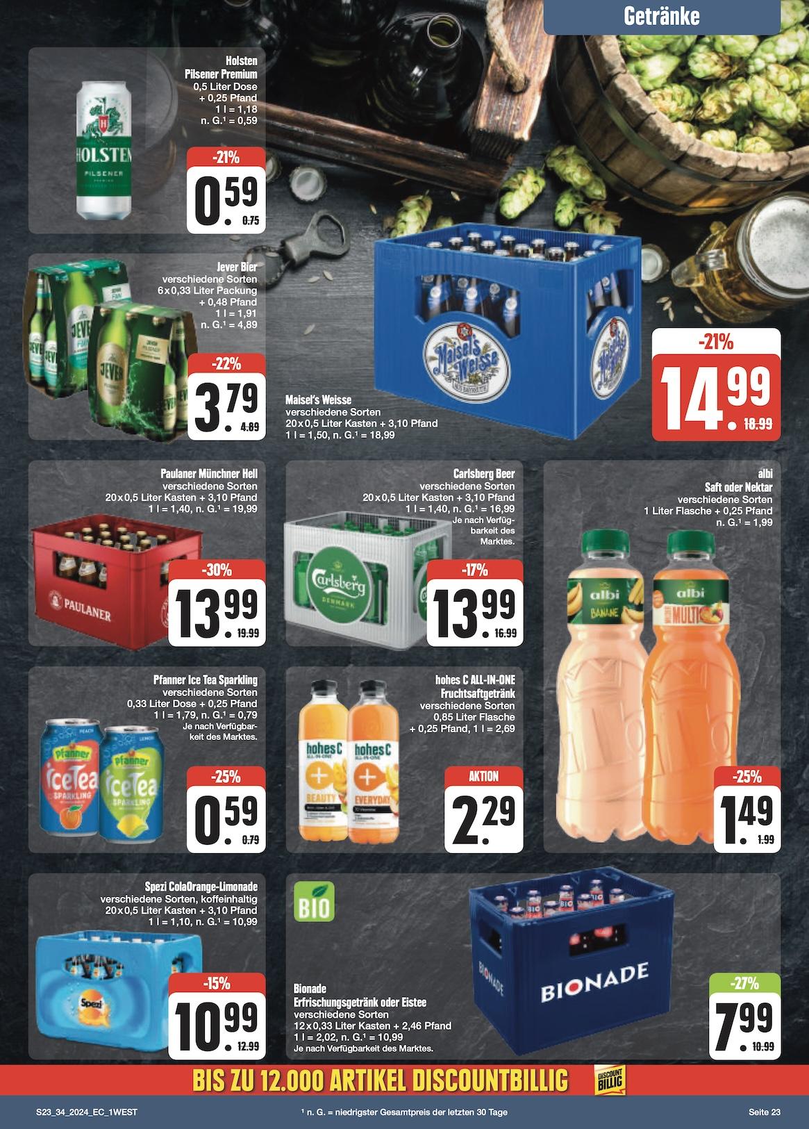 Edeka Prospekt ab Montag - Bayern Nord Seite 23