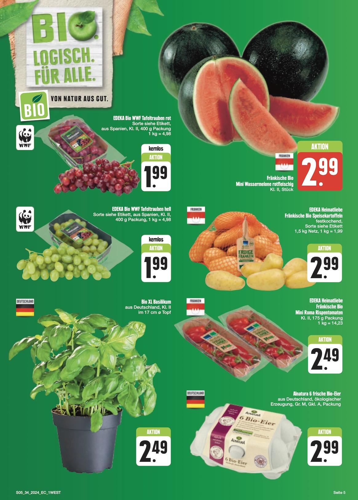 Edeka Prospekt ab Montag - Bayern Nord Seite 5