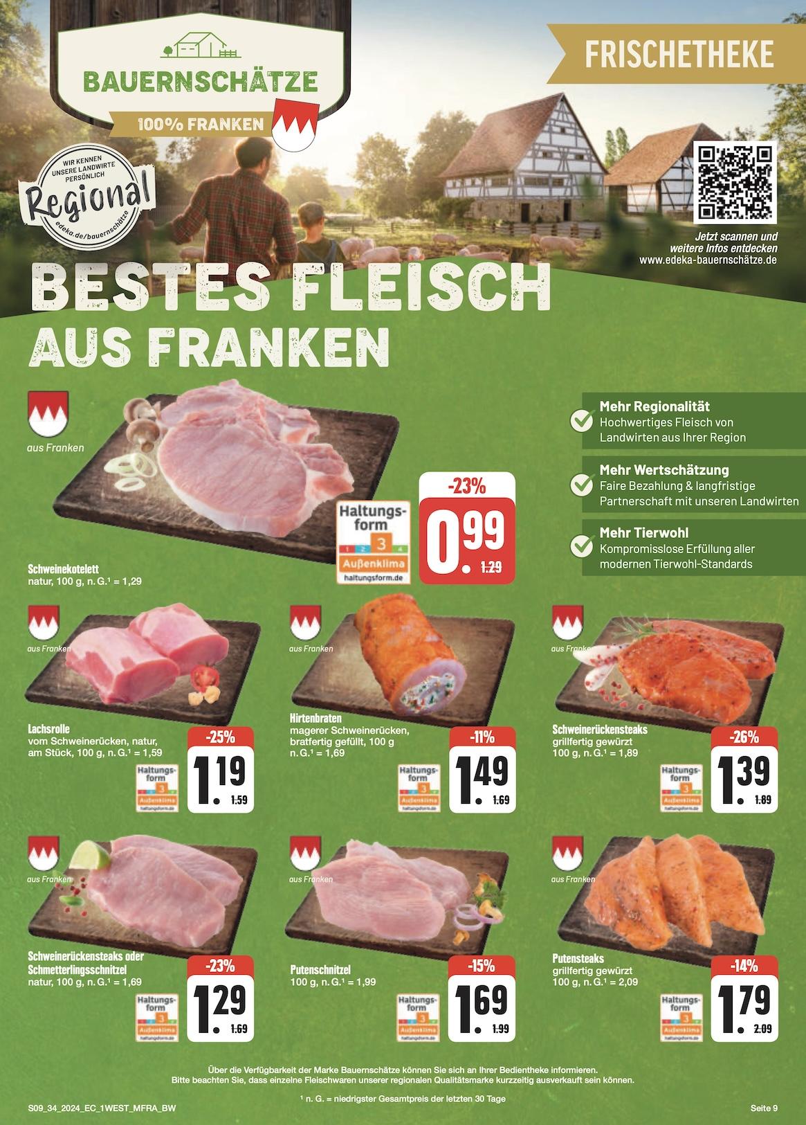 Edeka Prospekt ab Montag - Bayern Nord Seite 9