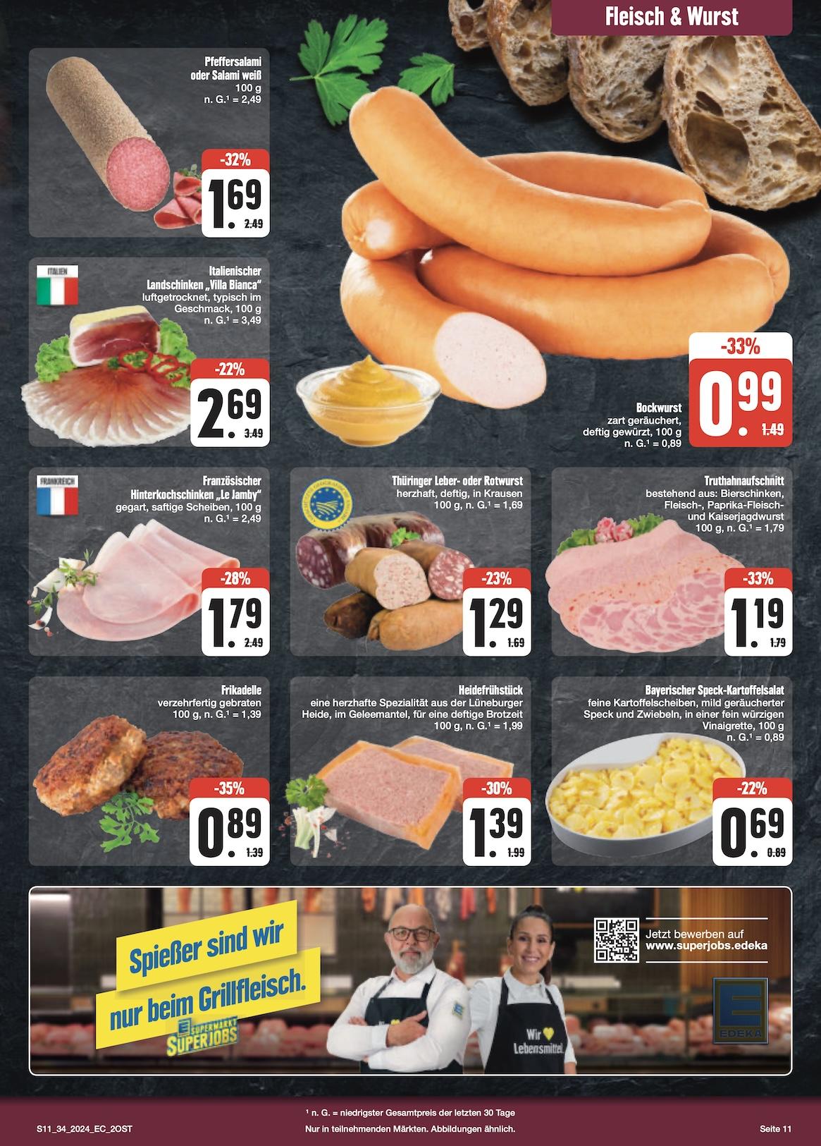 Edeka Prospekt ab Montag - Sachsen Seite 11
